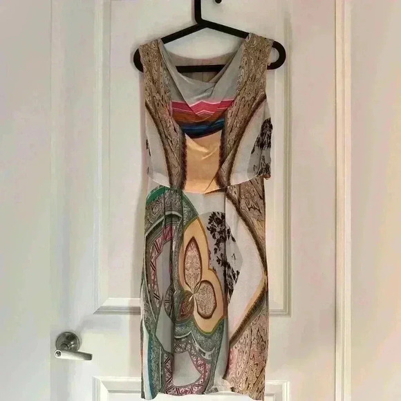 ETROPaisley Printed Mini Dress IT 42, US 6,All Products : American Fashion Style Bags On Sale